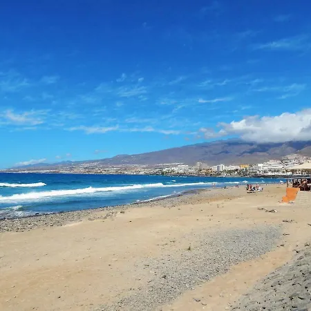 Lägenhet Beautiful Beachfront Playa de las Americas (Tenerife)